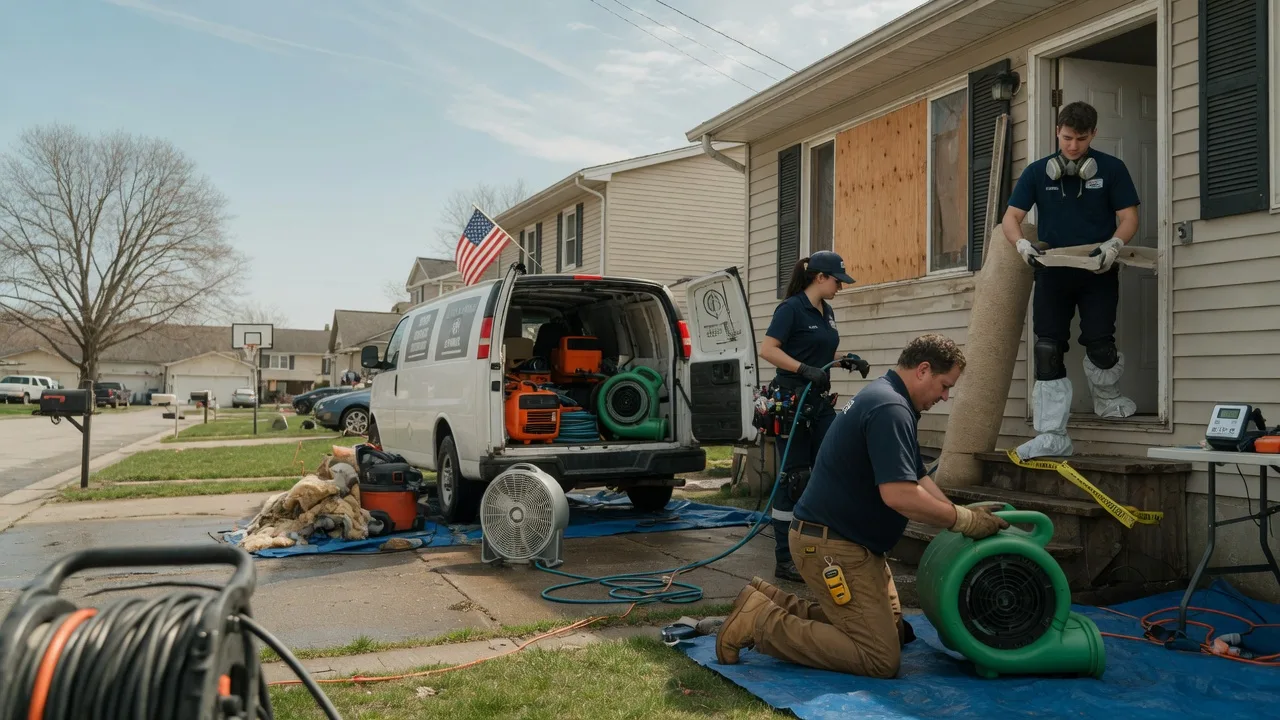 Water Damage Restoration in Manawa, WI near me